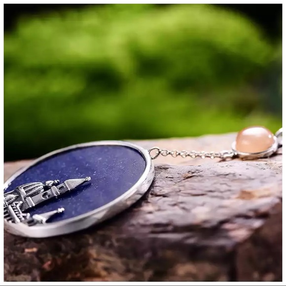 Artisan Handmade Aventurine 925 Silver The Zuwena Cathedral Necklace - Picture 3 of 7